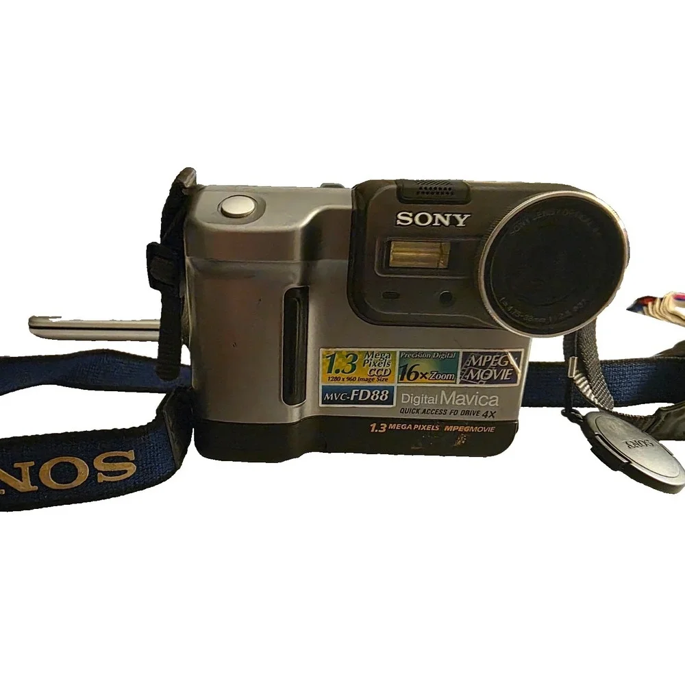 Sony Mavica MVC-FD88 Digital Camera 1.3 MP 2.5